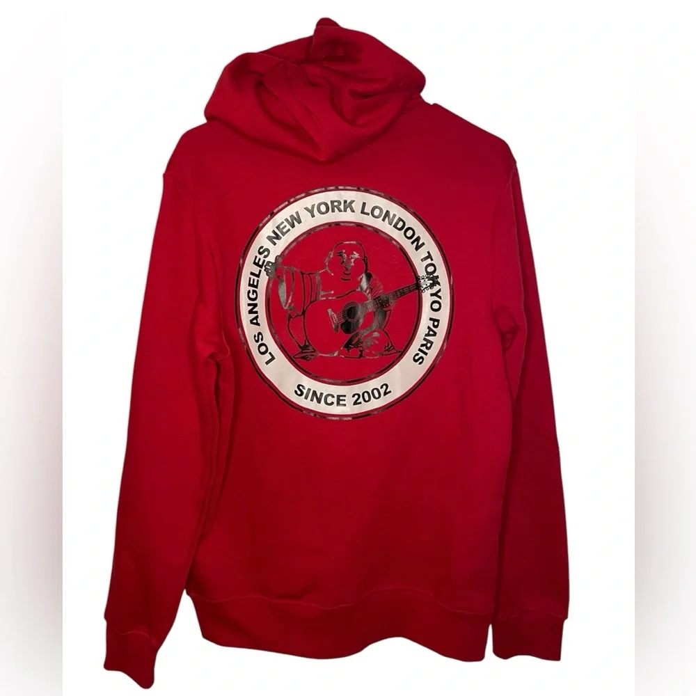 NWT Red True Religion full zip City Buddha hoodie-men’s small
